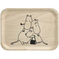 Muurla - Muumi Tarjotin 27x20 cm Muumi 80 vuotta