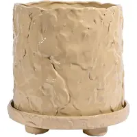 By On Muddy ruukku L Ø23 cm Beige