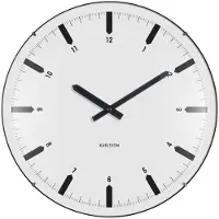 Karlsson Wall Clock Realista Dome White - White - Ø 35 CM