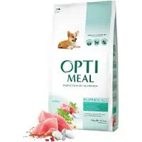 OPTIMEAL™ Täysrehu kaikille rotujen pennuille, kalkkunalla, 12 kg