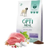 OPTIMEAL™ - Adult & Senior Small Small Digestive & Dental Care Ankka 4 kg - Koirat - Koiranruoka - Kuivaruoka
