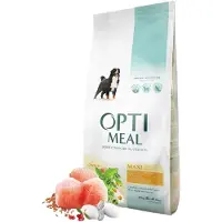 OPTIMEAL™ Täysrehu isokokoisille aikuisille koirille kanan kanssa, 20 kg