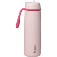 B.Box Stainless Steel Thermos Bottle termospullo sisältää pillin Pink Paradise 1 kpl