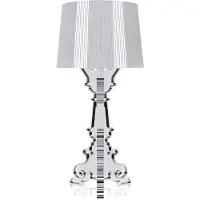 Kartell Pöytävalaisin , Bourgie, himmennettävä, Metallinsävyinen, Olohuone, Muovi, Design