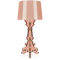 Kartell Design-pöytävalaisin Bourgie, himmennettävä, Kupari, Olohuone/ruokailutila, Synteettinen materiaali, Design
