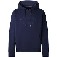 Hackett London for man. HM5800011 Heritage Essential Hoodie Navy (XXL), Casual, Cotton, Polyester, Long sleeve