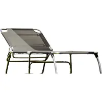 Fiam , Amigo aurinkotuoli xxl grey alumiini/textileeni