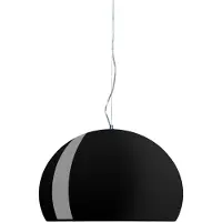 Kartell Riippuvalaisin , FL/Y, himmennettävä, Musta, Olohuone, Muovi, Design