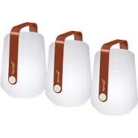 Fermob Balad valaisin 12 cm, 3 kpl, red ochre