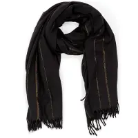 CASH-MERE.CH Kaulaliina beige / musta