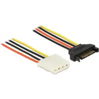 DeLOCK power adapter - 4 PIN internal power to SATA power - 30 cm
