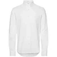 Gant for man. 3250271 White elastic piqué knit Regular Fit shirt (L), Casual, Cotton, Long sleeve