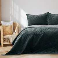 Restilo Lovatiese 260 × 280 cm, grafiitin ja hopean värinen AH
