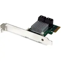 StarTech.com – 4 Port PCIe SATA III Controller Card (PEXSAT34RH)