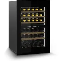 Caso WineDeluxe WD 41 viinikaappi 41 pullolle, musta