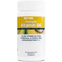 Better You Premium B6-vitamiini, 100 kapselia