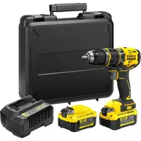 Stanley Iskupora / ruuvinväännin SFMCD721M2K-QW; 18 V; 2x4,0 Ah akku