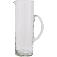 Urban Nature Culture Jug Hammered Transparent - Nude - Ø 15 CM