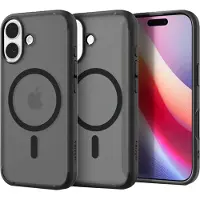Spigen iPhone 17 Ultra Hybrid Mag Kotelo - Pakkanen musta