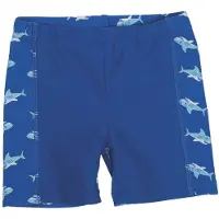 Playshoes Uimashortsit 'Hai' sininen / vesi / valkoinen