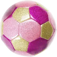 LG-Imports Metallic Football Pink 15cm