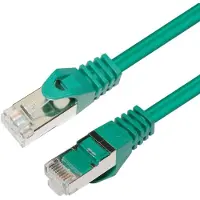 Microconnect Cat7 S/FTP LSZH RJ45 10m -verkkokaapeli, vihreä