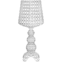 Kartell Pöytävalaisin , Mini Kabuki, himmennettävä, Läpinäkyvä, Olohuone, Muovi, Design