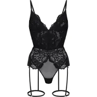 Hunkemoller Body 'Whitney' musta