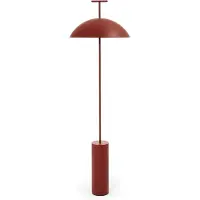 Kartell Design-jalkalamppu Geen-A, himmennettävä, Punainen, Olohuone/ruokailutila, Metalli, Design, lukulamppu
