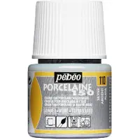 Pebeo Posliinimaali - Pébéo - 150 - Moiré hopea - 45ml pullo - Kypsennys 150°C