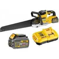 DeWalt Akkukäyttöinen Alligator-saha DCS398T2-QW; 54 V; 2x6,0 Ah akku