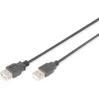 Digitus USB 2.0 EXTENSION CABLE, TYPE A (AK-300202-018-S)