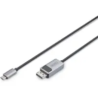 Digitus 8K@30HZ. USB TYPE C TO DP, ADAPTER CABLE (DB-300334-020-S)