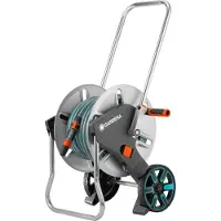 Gardena AquaRoll M metallslangupprullare med hjul