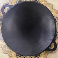 Kazan Mangal Uzbekistanilainen hiottu paistinpannu (Sadž) 37 cm