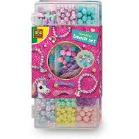 Ses Jewellery Unicorn Beads Set Pink One Size Vaaleanpunainen One Size 3-8 Years Pojat, Tytöt