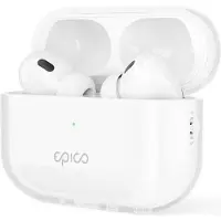 EPICO Transparent Case, AirPods Pro (2nd Gen) -suojakuori, Läpinäkyvä