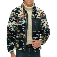 Superdry Printed Kokovetoketjullinen Collegepaita