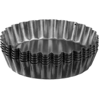 Gastromax - Baking Piirakkavuoka irtopohjalla 10 cm 4 kpl Hiiliteräs