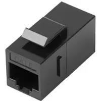 Lanberg KSU6-3000, Tasainen, Musta, RJ-45, RJ-45, Naaras, Naaras