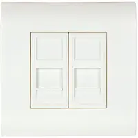 EFB Elektronik Elektronik ET-25041, Valkoinen, Muovi, 80 mm, 80 mm