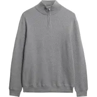 Superdry for man. M6110682A Jumper Texture grey (S), Casual, Cotton