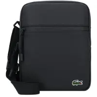 Lacoste LCST Crossbody-laukku 20 cm Musta