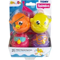 Tomy Toomies Hide & Squeak Kylpyeläin - 4 kpl
