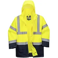 Portwest S766 5-in-1 kaksiväri työtakki