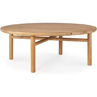 Ethnicraft Quatro Sohvapöytä Ø95 cm Teak