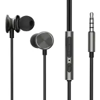 JOYROOM Headphones Wired Series JR-EW03 in-ear headphones - dark gray