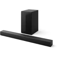 LG S60T 3.1 Dolby Digital soundbar -äänijärjestelmä, langattomalla subwooferilla, musta