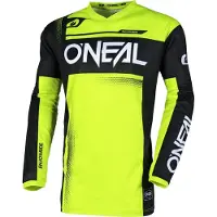 O'Neal Element Racewear MX-pusero Musta/Keltainen M Miehet