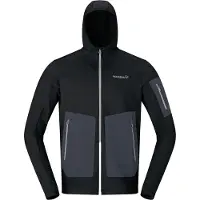 Norrøna Falketind Warm2 Stretch Hood M's Caviar Black - M